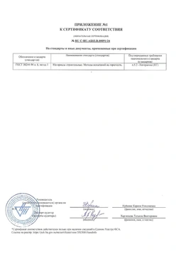 Сертификат соответствия КМ0, обязательная серт-я с.2