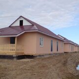 Эластичная штукатурка. Коттеджный поселок, Самарская обл.