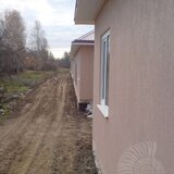 Эластичная штукатурка. Коттеджный поселок, Самарская обл.